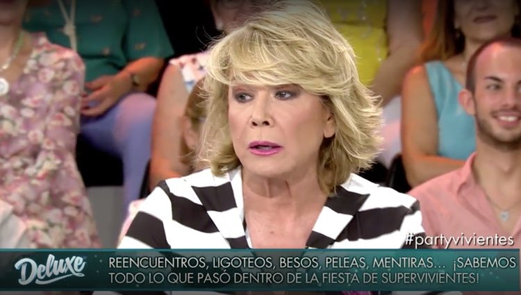 Mila Ximénez enfada con María Ángeles / Foto: Telecinco.es