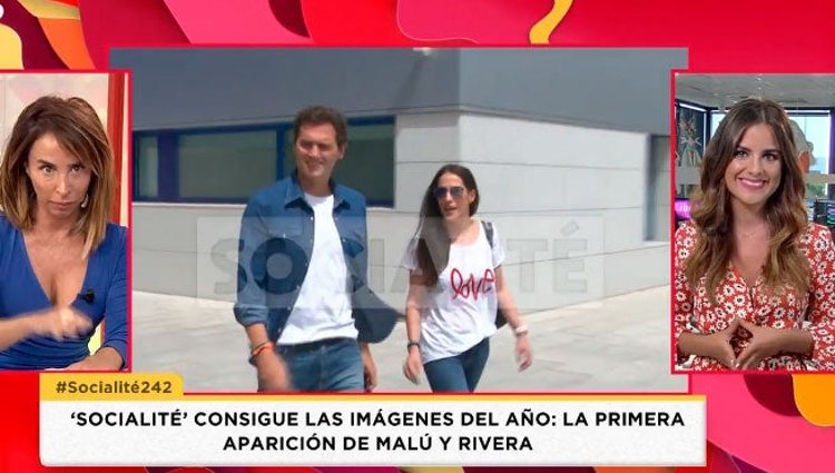 'Socialité' revela las fotos de Malú acompañando a Albert Rivera a la salida del hospital / Foto: Telecinco.es