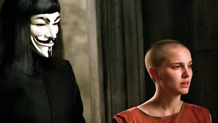 Fotograma de 'V de Vendetta'