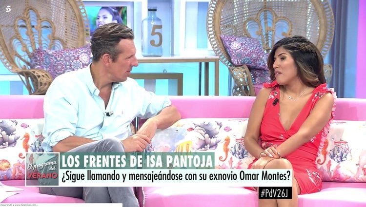 Chabelita Pantoja habla sobre el cumpleaños de su madre en 'El programa del verano' Foto: Telecinco