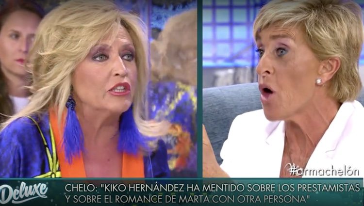 Lydia Lozano se enfrenta a Chelo / Foto: Telecinco.es