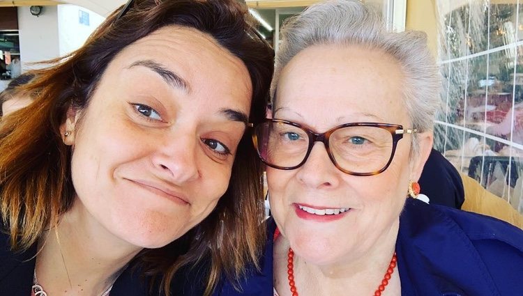 Toñi Moreno con su madre Dolores/ Foto: Instagram