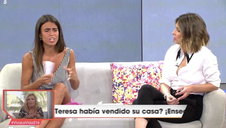Sofía Suescun en 'Viva la Vida'/Foto: telecinco.es