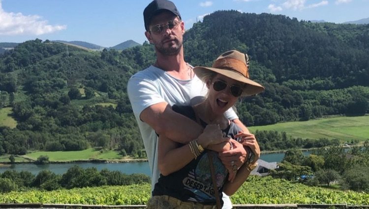 Elsa Pataky Y Chris Hemsworth en uno de sus maravillosos viajes / Foto : Instagram