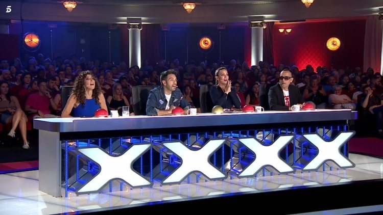 El jurado de 'Got Talent' al reconocer a Peter | Telecinco.es