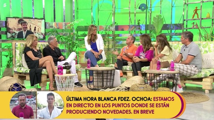 Víctor Sandoval narrando la boda del duque de Arjona y Mar Flores | Telecinco.es
