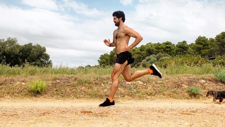 Miguel Ángel Muñoz corriendo/ Foto: Instagram