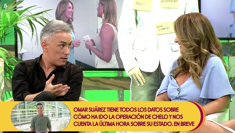 Laura Fa y Kiko Hernández solucionan sus problemas en 'Sálvame' Foto: Telecinco