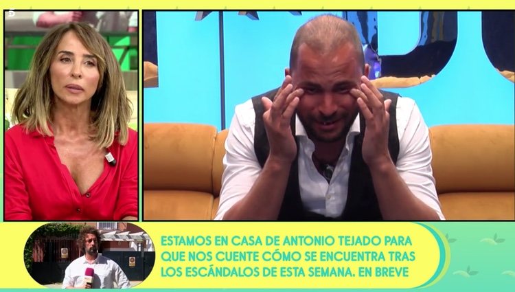María Patiño confirma en 'Sálvame' que Antonio Tejado tiene un problema grave Foto: Telecinco