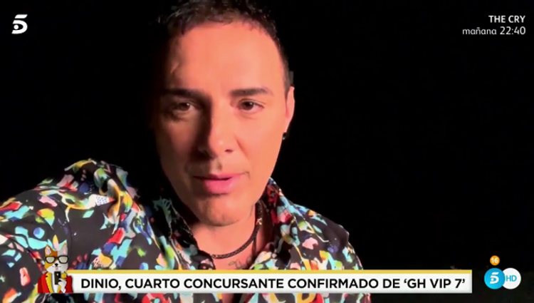 Dinio será concursante de 'GH VIP 7' | Foto: Telecinco.es