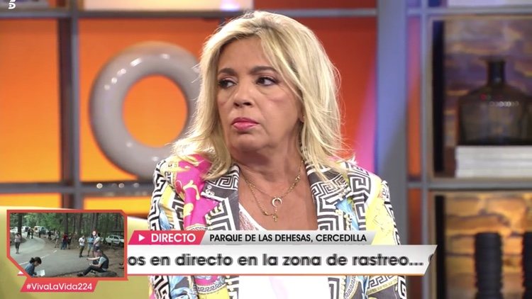 Carmen Borrego en 'Viva la vida' narrando como se encuentra tras lo ocurrido | Telecinco.es