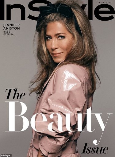 Jennifer Aniston en la portada de InStyle