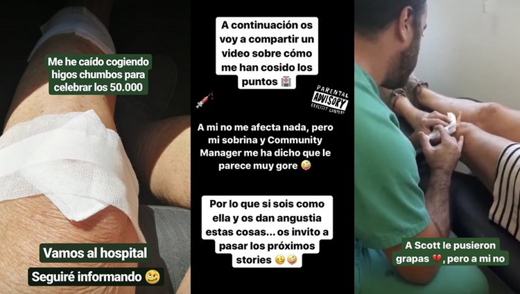 Mercedes Milá compartió todo el proceso en su cuenta de Instagram 
