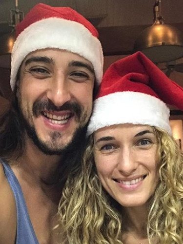 Cristian Prieto y su novia, Silvia Serra/Foto:Instagram