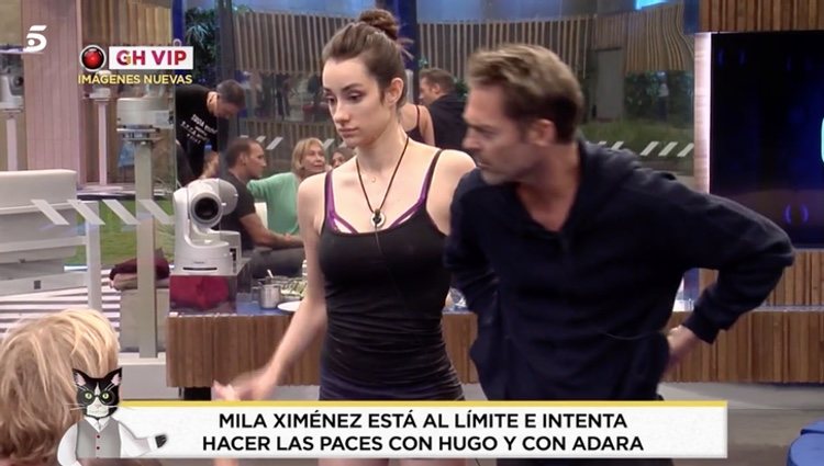 Mila Ximénez intenta reconciliarse con Hugo y Adara en 'GH VIP 7'