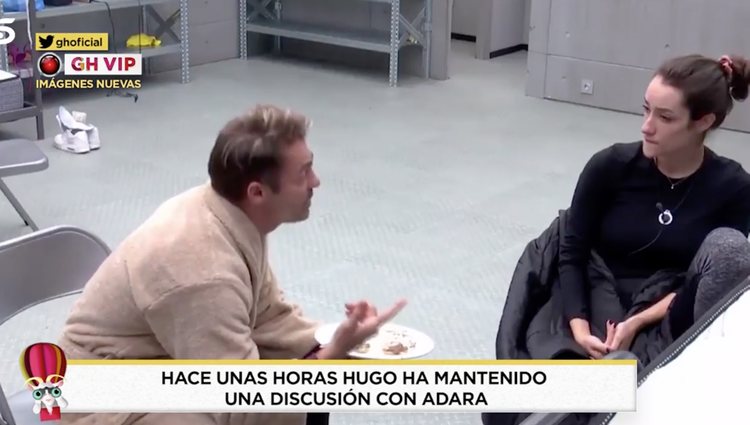 Hugo Castejón y Adara Molinero en 'GH VIP 7'/Foto: telecinco.es