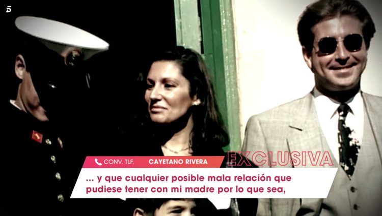 Cayetano Rivera hablando para 'Viva la Vida'/Foto: telecinco.es
