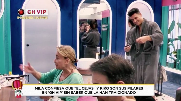 Mila Ximénez riéndose de imaginar que salvan a Adara | Telecinco.es