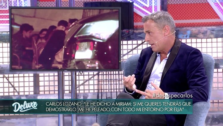 Carlos Lozano en 'Sábado Deluxe' | Telecinco.es