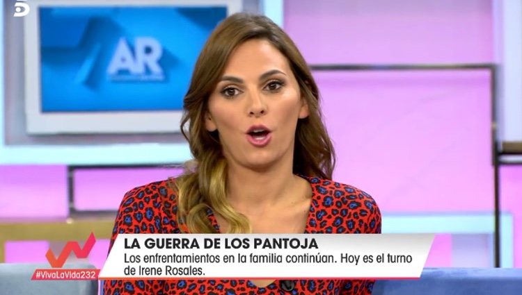Irene Rosales cree que habrá una reconciliación en el futuro / Telecinco.es