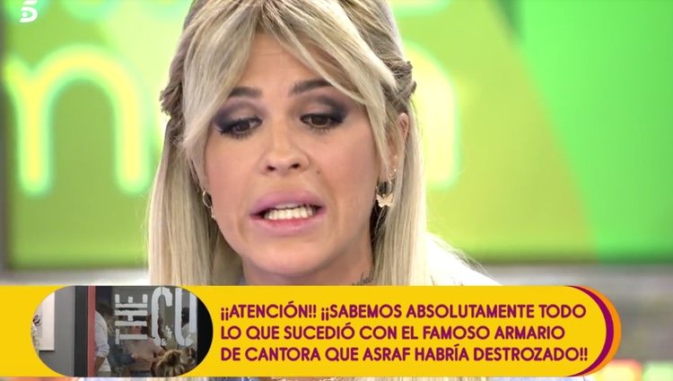 Ylenia hablando de Antonio Tejado en 'Sálvame' / Telecinco.es
