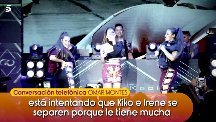 Omar Montes defendiendo a Kiko Rivera / Telecinco.es