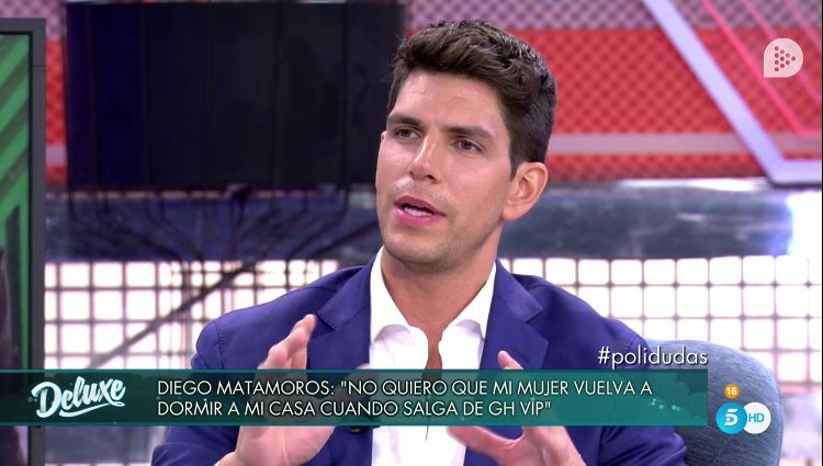 Diego Matamoros centra su 'polideluxe' en sus problemas con su mujer | mitele.es