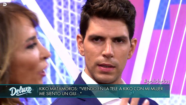 Diego Matamoros durante su entrevista en 'Deluxe' | telecinco.es