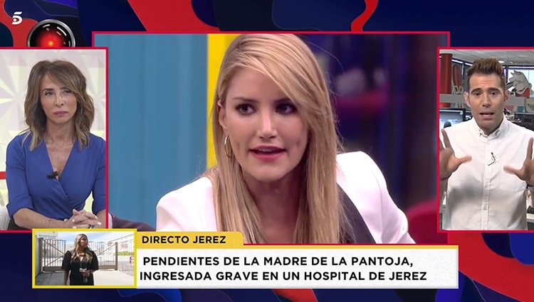 María Patiño habla de Alba Carrillo en 'Socialité' | Foto: Telecinco.es