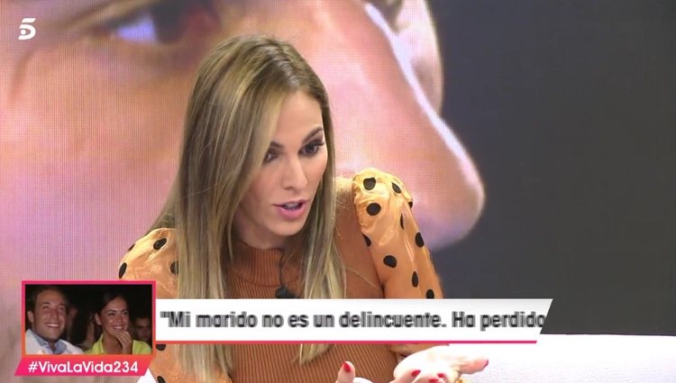 Irene Rosales respondiendo a Asraf / Telecinco.es