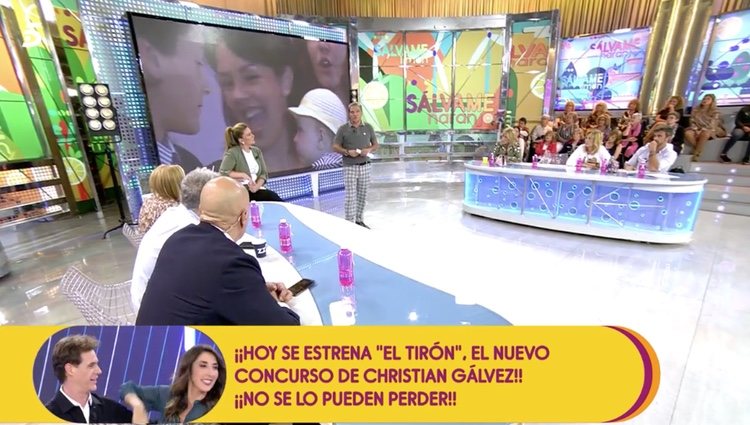 Gustavo González hablando en 'Sálvame' sobre la relación entre Rocío Carrasco y su hija / Foto: Telecinco.es