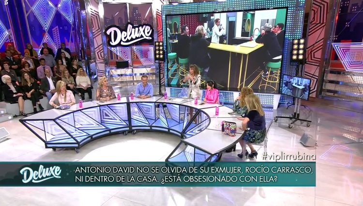 María Patiño pedió la paciencia en mitad del debate | Foto: Telecinco.es