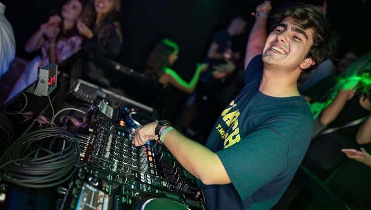 El DJ Jorge Bárcenas en una de sus actuaciones/ Foto: Instagram