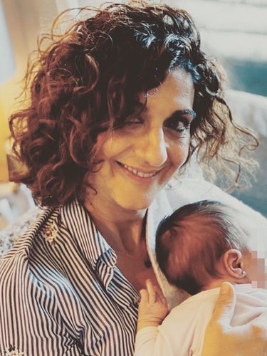 Anna Espinosa con su nieta Roma/ Foto: Instagram
