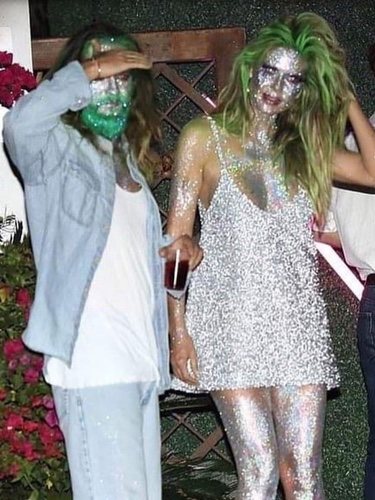 Tom Kaulitz y Heidi Klum disfrazados | Instagram