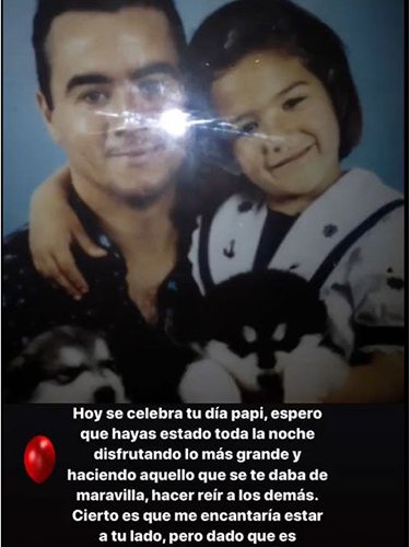 Tamara Gorro manda un mensaje a su padre | Foto: Instagram
