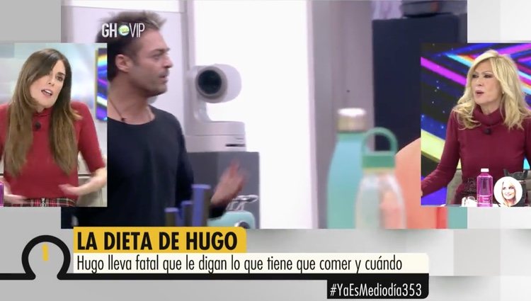 Rosa Benito comentando 'GH VIP 7' en 'Ya es Mediodía' / Foto: Telecinco.es