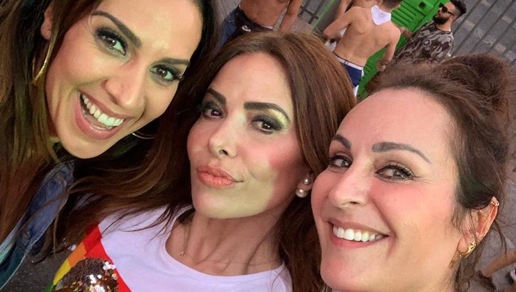 Mónica Naranjo, Gloria Trevi y Ana Milán en el orgullo 2019 | Instagram