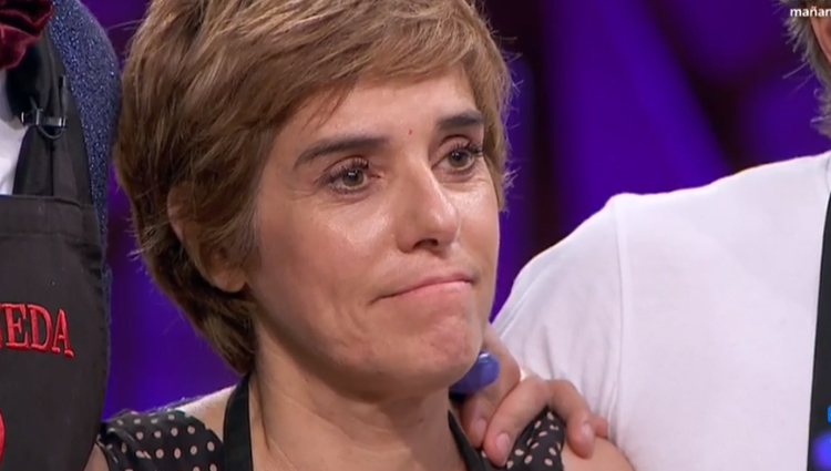 Anabel Alonso durante la valoración del jurado - Fuente: Rtve.es