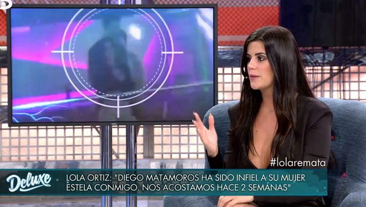 Lola Ortiz en 'Sábado Deluxe| vía: Telecinco.es
