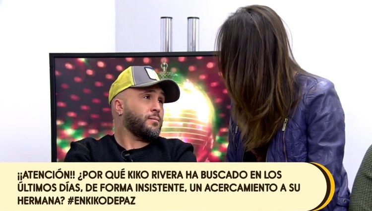 Kiko Rivera hablando de su reconciliación con Chabelita Pantoja / Telecinco.es