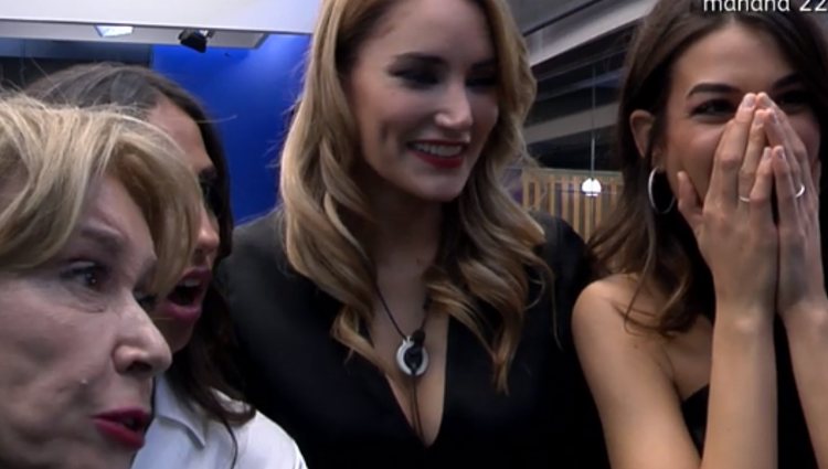 Mila, Alba, Noemí y Estela se enteran de todo en 'GH VIP 7' | telecinco.es