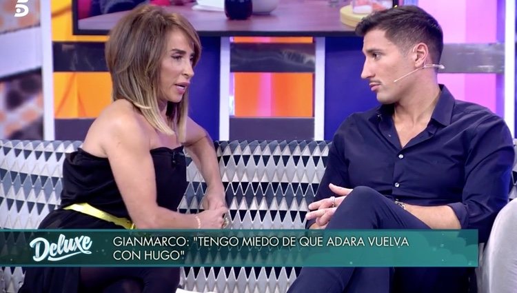 Gianmarco durante su entrevista | Foto: telecinco.es