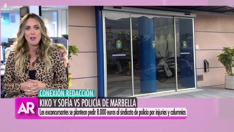 Nuria Chavero en 'El programa de Ana Rosa' hablando sobre Sofía Suescun/ Foto: Telecinco.es