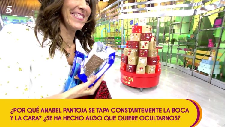 Anabel Pantoja lleva chocolates en el bolso | Foto: Telecinco.es