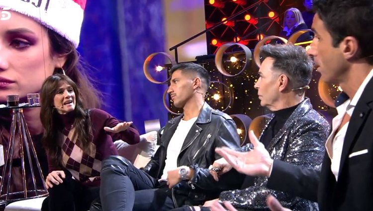 Elena y Hugo discutiendo en 'GH VIP7'| vía:Telecinco.es