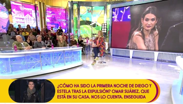 Kiko Matamoros hablando de Estela Grande en 'Sálvame'/ Foto: Telecinco.es