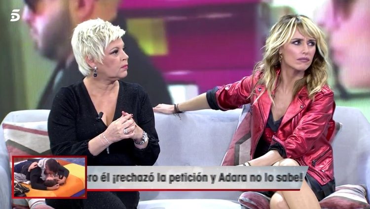 Terelu Campos y Emma García en 'Viva la Vida' |Foto: telecinco.es