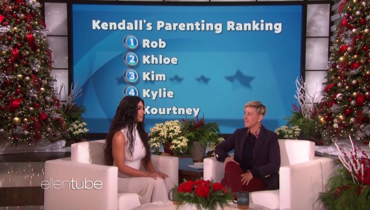 Kim Kardashian en el programa de Ellen DeGeneres/ Foto: youtube.com 