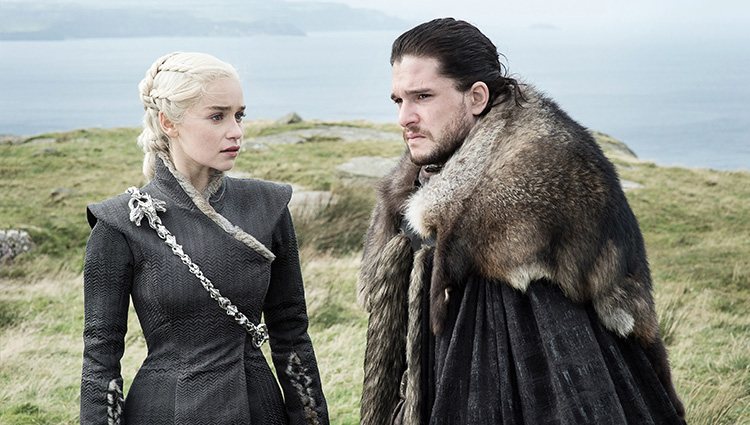 Daenerys Targaryen (Emilia Clarke) y Jon Nieve (Kit Harington) en la séptima temporada de 'Juego de Tronos' | Foto: HBO